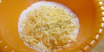 сырные лепешки за 5 минут