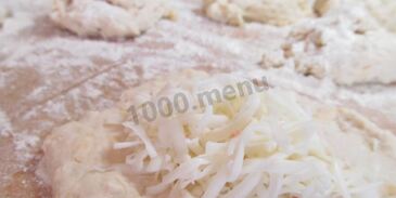 сырные лепешки за 5 минут