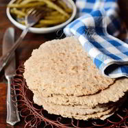 Рецепт Тонких пшенично-ржаные лепешки с орехами