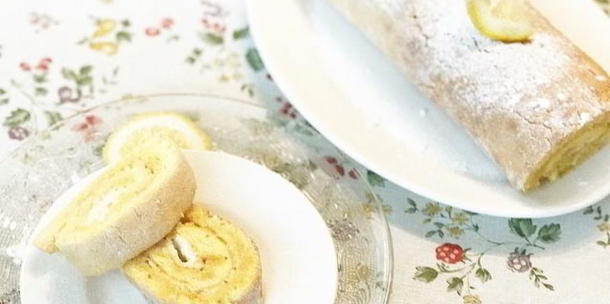 Рецепт лимонного рулета