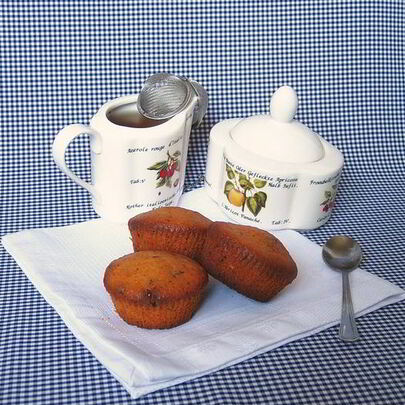 Абрикосовые маффины с шоколадными каплями