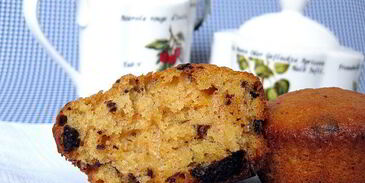 абрикосовые маффины с шоколадными каплями