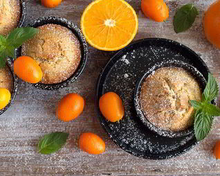 Апельсиновые маффины