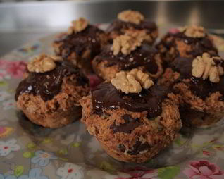 Бананово-шоколадные маффины