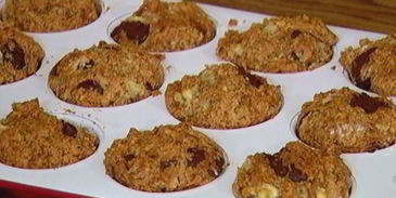 бананово-шоколадные маффины