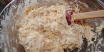 банановые маффины с орехами