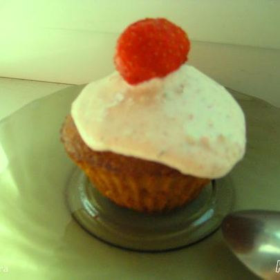 Клубничные маффины