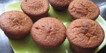 клубничные маффины