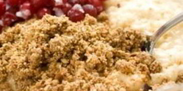 клюквенные маффины с фундуком