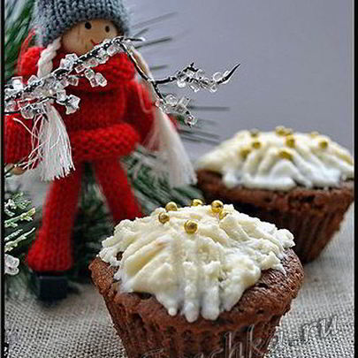 Кофейно-шоколадные маффины