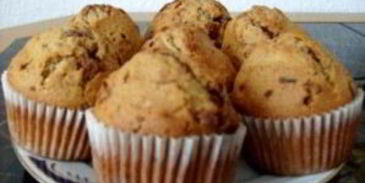 кофейные маффины на кефире