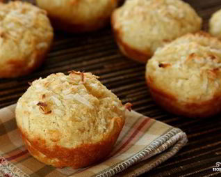 Кокосовые маффины