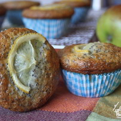 Лимонно-маковые маффины