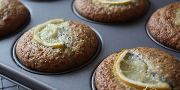 лимонно-маковые маффины