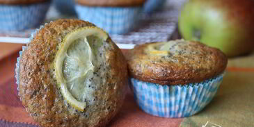 лимонно-маковые маффины