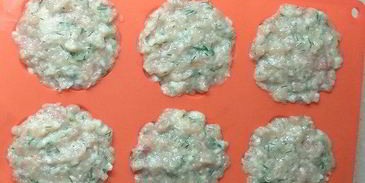 маффины из индейки с укропом