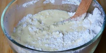 маффины на кефире с джемом в формочках