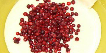 маффины с брусникой и белым шоколадом