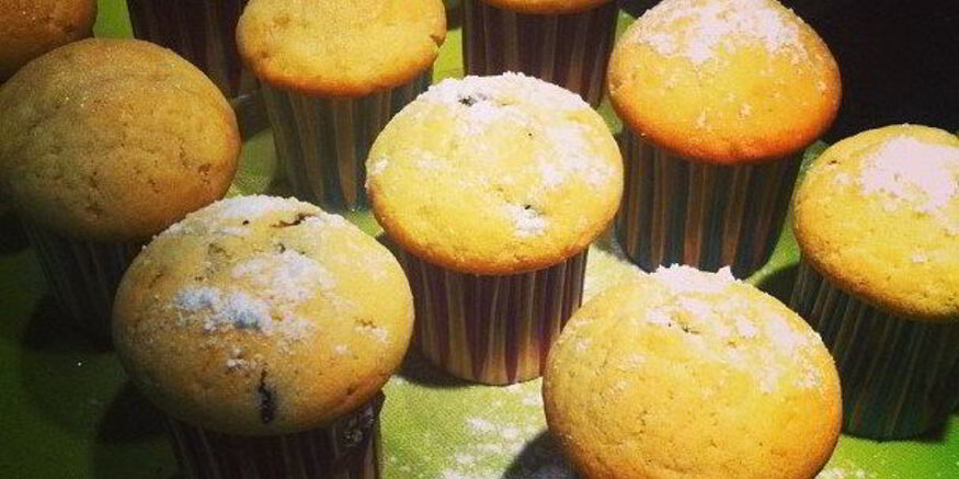 Рецепт маффинов с черникой и шоколадом