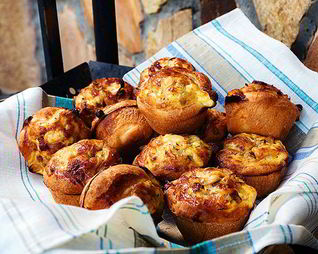 Маффины с луком