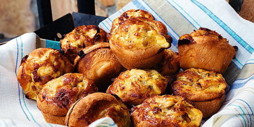 Рецепт маффинов с луком