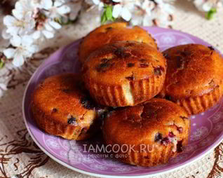 Маффины с малиной