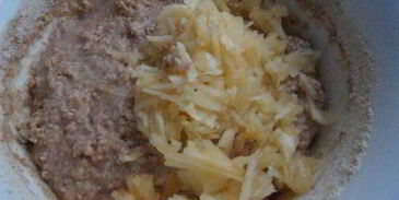 маффины с отрубями, медом и яблоком