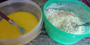 маффины с рисом и грибами