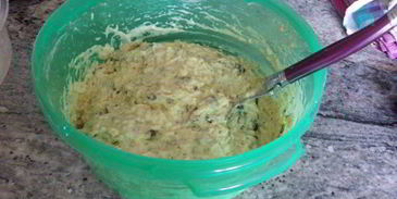 маффины с рисом и грибами