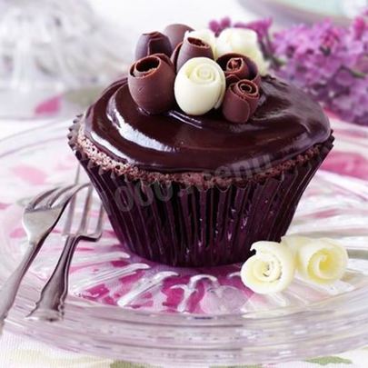 Маффины с шоколадным ликером