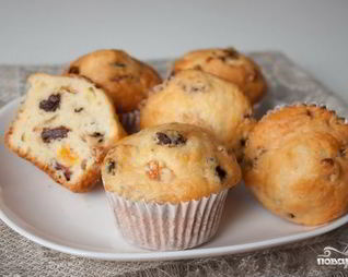 Маффины с сухофруктами