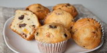 маффины с сухофруктами