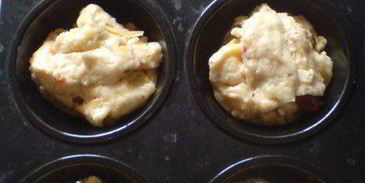 маффины с сыром и вялеными помидорами