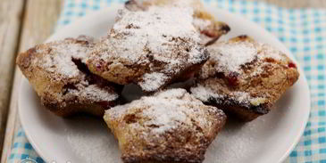 маффины с ягодами