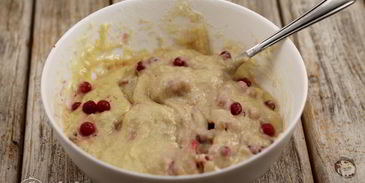 маффины с ягодами