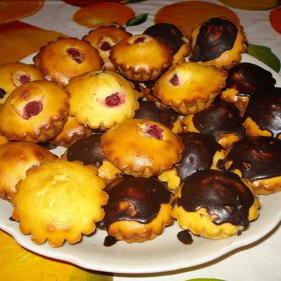 Маффины со сгущенкой