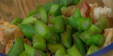 маффины со спаржей и горчицей