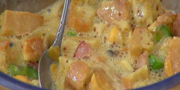 маффины со спаржей и горчицей