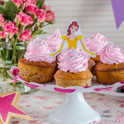 Маффины со взбитыми сливками