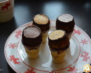 Маффины в вафле