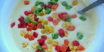 новогодние маффины из манки