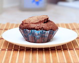 Райские шоколадные маффины с кусочками шоколада