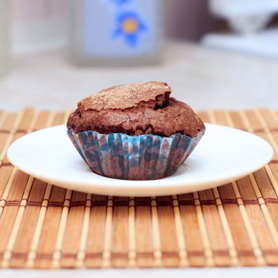 Райские шоколадные маффины с кусочками шоколада