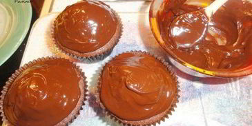 шоколадно-мятные маффины