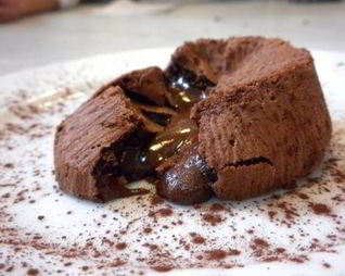 Шоколадные маффины с жидкой начинкой