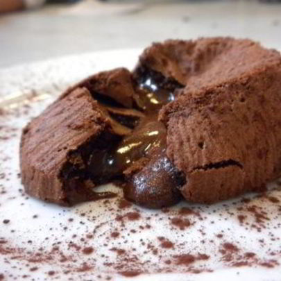 Шоколадные маффины с жидкой начинкой