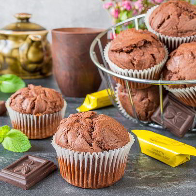 Шоколадные маффины