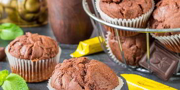 шоколадные маффины