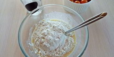 сырные маффины с черри