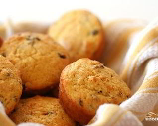 Цитрусовые маффины со смородиной